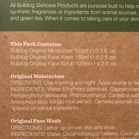 Men's Bulldog Skincare Trio Set - Picture 3 of 3